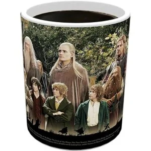 Lord of The Rings Taza de cerámica sensible al calor de_3