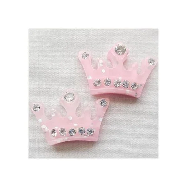 Chenkou Craft 30 piezas de resina plana corona_3