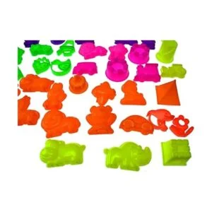 Juego de moldes arena cinética Deluxe de 50 piezas Safari_4