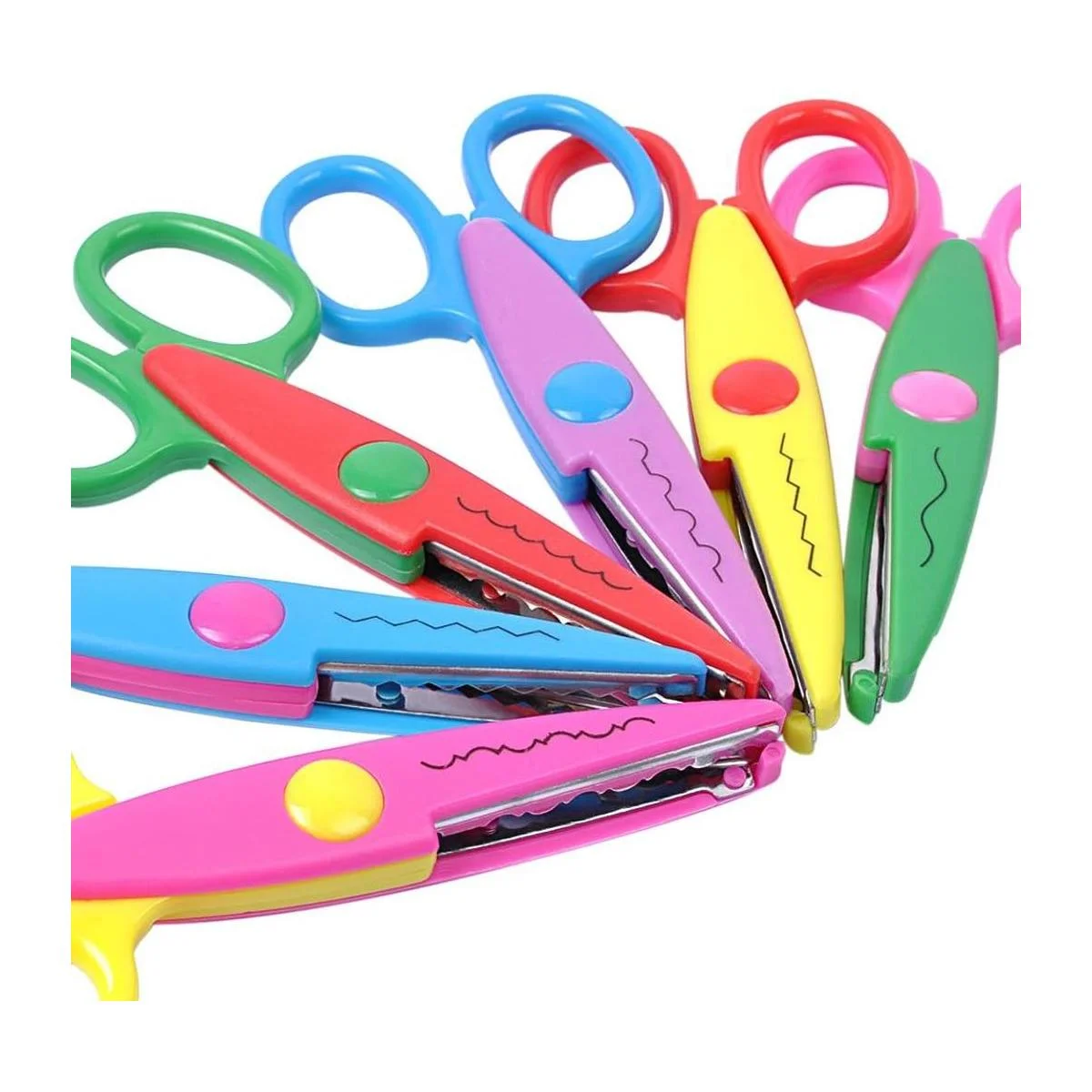 Set UCEC de tijeras multiusos y papel de colores surtidos_1