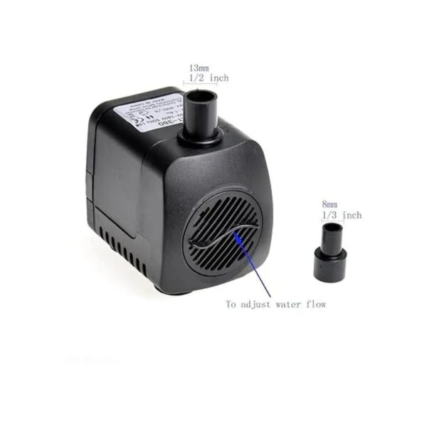 Lewisia 211 GPH Bomba de fuente sumergible con luz LED
