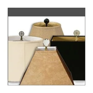 Royal Designs Juego de arpa de lámpara resistente de 8_5