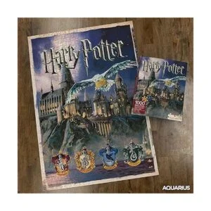 Rompecabezas Aquarius de Hogwarts de Harry Potter 1000_5