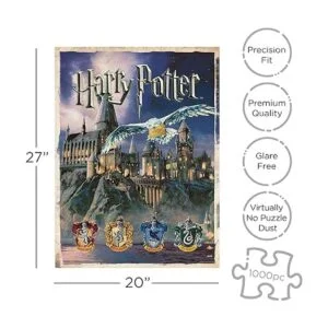 Rompecabezas Aquarius de Hogwarts de Harry Potter 1000_4