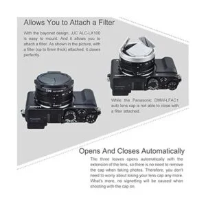 JW ALCLX100 Auto Abrir y cerrar Tapa de lente para_3
