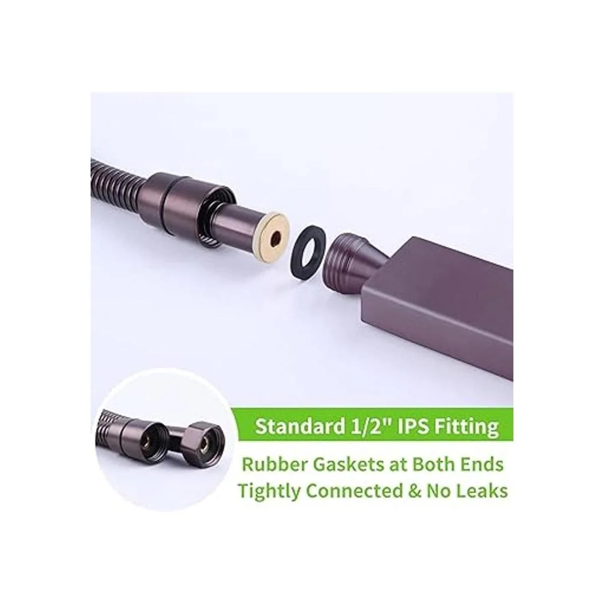 Manguera de ducha de mano de 59 pulgadas manguera de