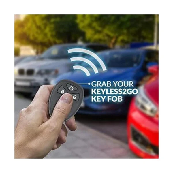 Reemplazo para control remoto 2 piezas Keyless2Go botón_6
