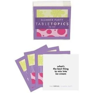 TableTopics To GO Slumber Party 40 tarjetas de_2