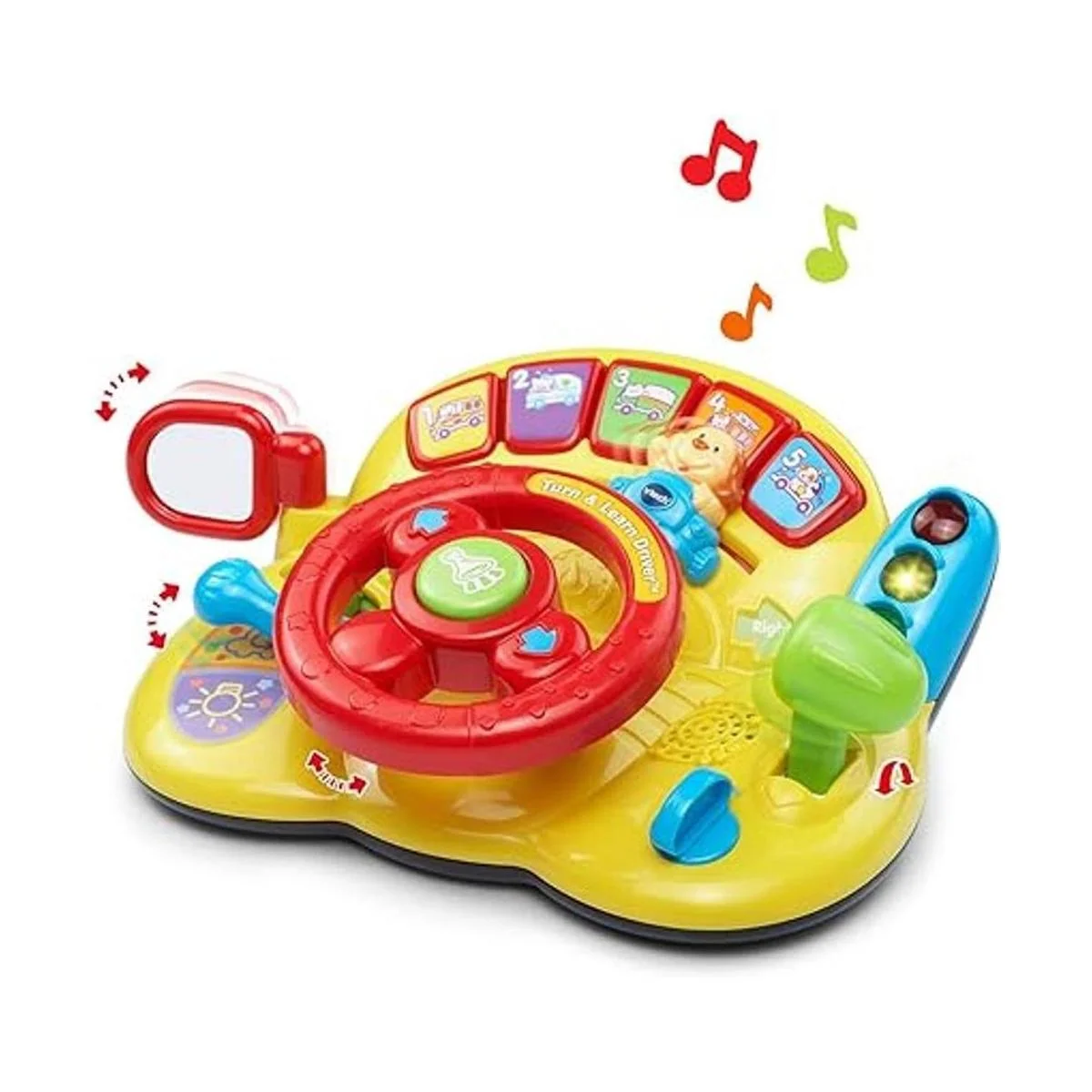 Juguete musical con volante Turn and Learn de VTech_2