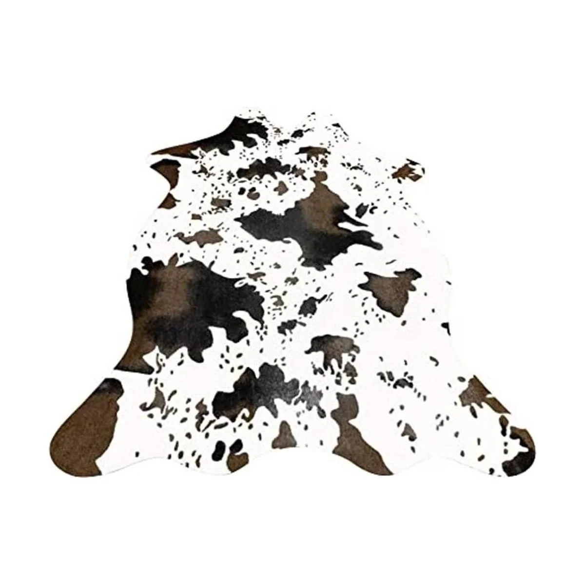 Alfombra con estampado de vaca alfombra de piel de vaca