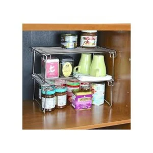 Paquete de 2 organizadores apilables para armarios de_6