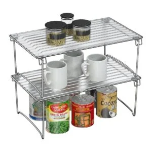 Paquete de 2 organizadores apilables para armarios de_1