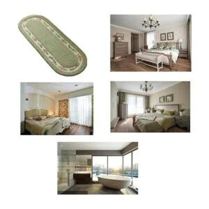 Nice Rose Flower Area Rugs for Living Room Bedroom Super