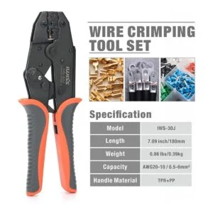 IWISS Juego de herramientas de engaste con herramienta_2