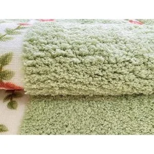 Nice Rose Flower Area Rugs for Living Room Bedroom Super