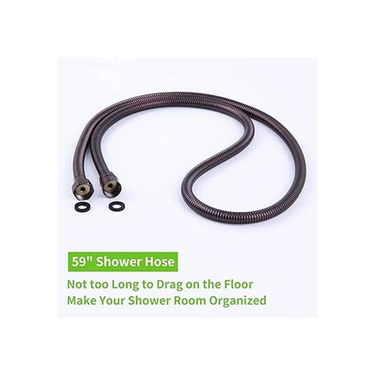 Manguera de ducha de mano de 59 pulgadas manguera de