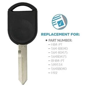 Keyless2Go Repuesto para llave de transpondedor de_4