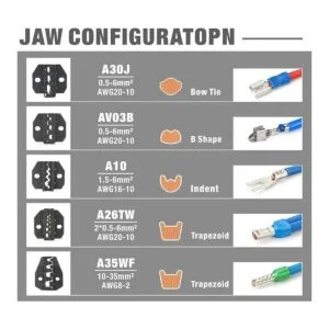 IWISS Juego de herramientas de engaste con herramienta_6