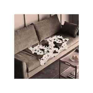 Alfombra con estampado de vaca alfombra de piel de vaca