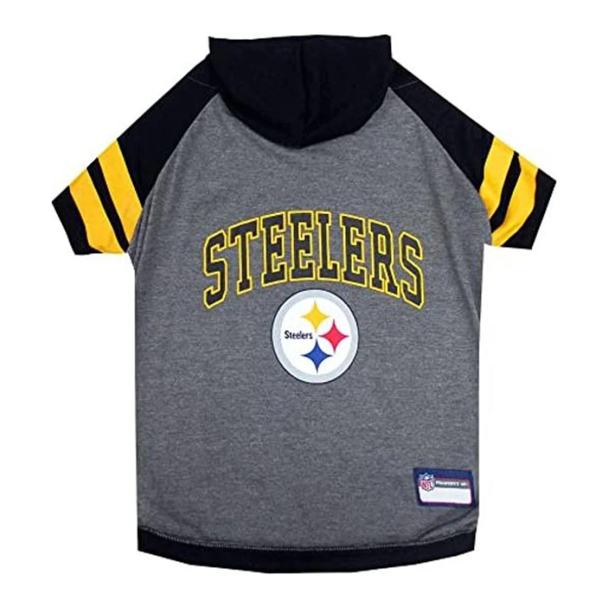 Pets First Pittsburgh Steelers Camiseta con capucha_1