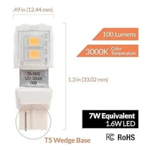 Newhouse Lighting T5 luces de repuesto halógenas de foco_3