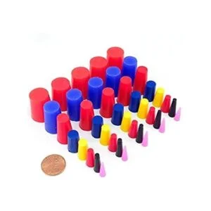 40 piezas de 116 a 34 pulgadas. Kit de tapón cónico de_1