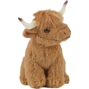 Living Nature Peluche suave diseño de vaca de peluche_2