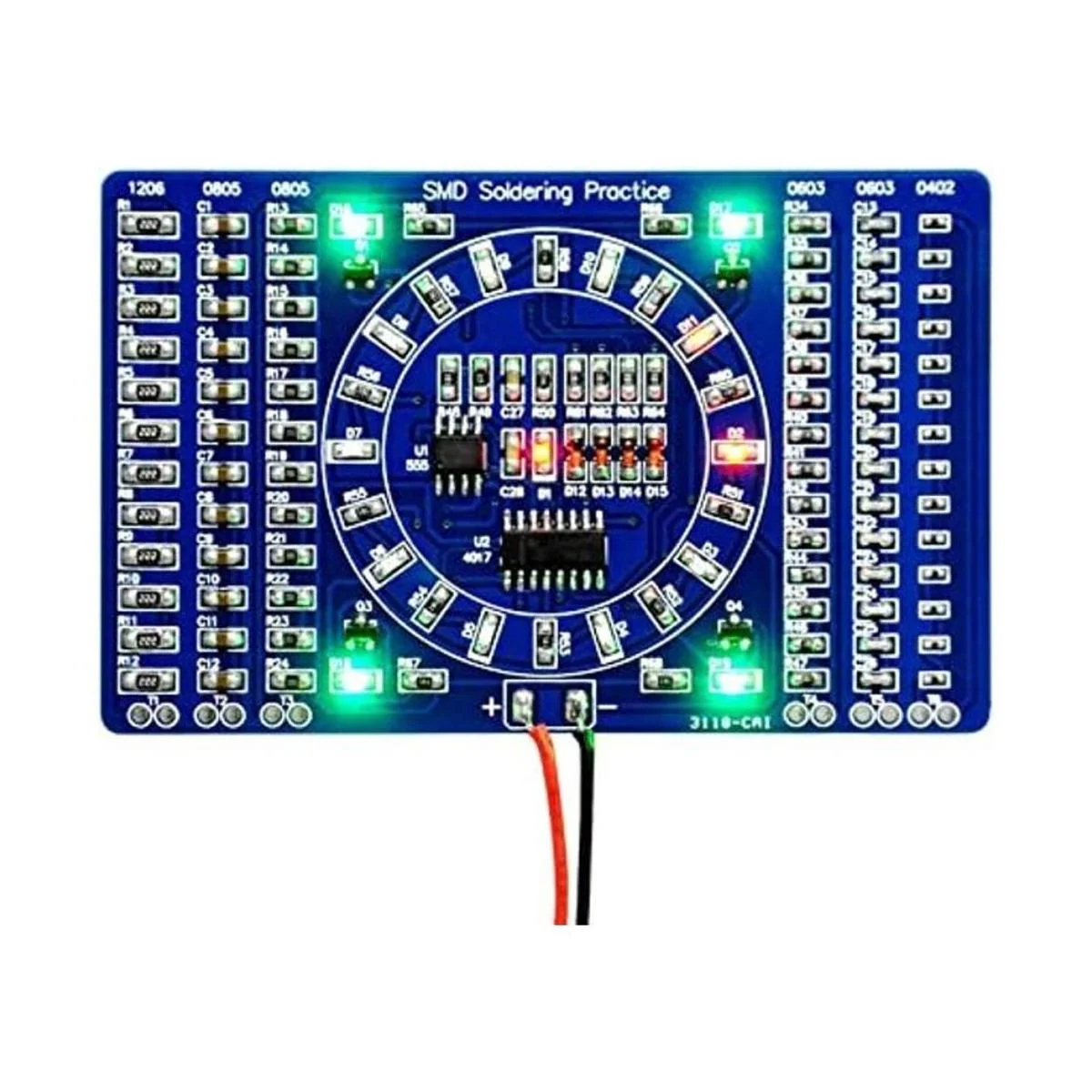 Gikfun DIY SMD SMT Soldadura Práctica Soldadura Habilidad_1