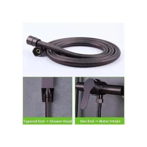 Manguera de ducha de mano de 59 pulgadas manguera de