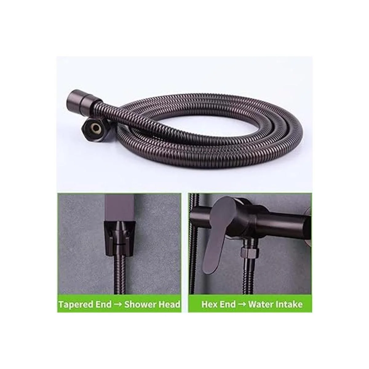 Manguera de ducha de mano de 59 pulgadas manguera de