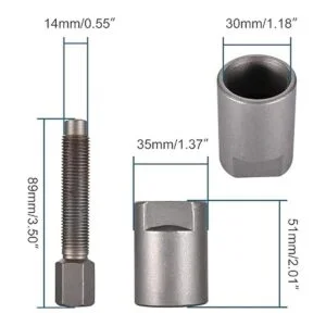 GOOFIT Extractor de volante magnético de 1.181 in de_2