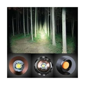 Luz LED recargable impermeable para actividades en exterior_4