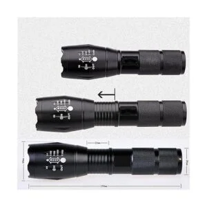 Luz LED recargable impermeable para actividades en exterior_3