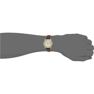 Timex Easy Reader 38mm Leather Strap Watch_4