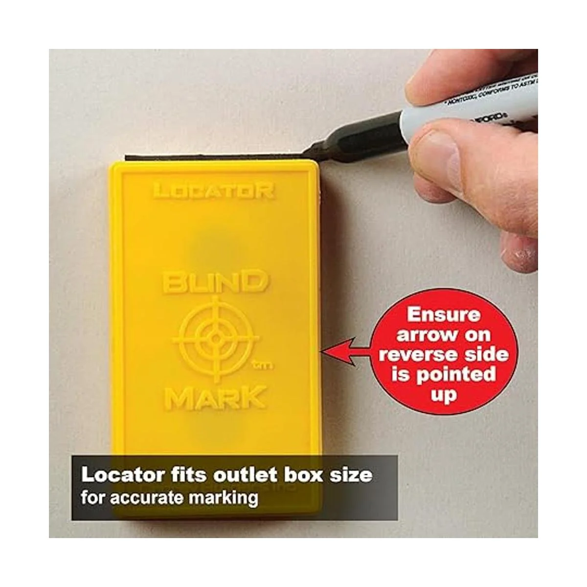 Calculated Industries Blind Mark 8105 Caja eléctrica_5