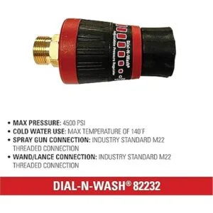 Simpson Cleaning 82232 DialNWash Regulador ajustable para_4