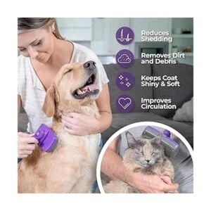 Hertzko Práctico cepillo que se autolimpia_3