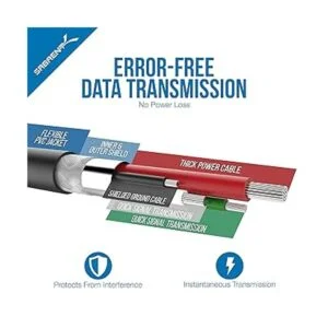 SABRENT Cables de carga rápida micro USB 2.8 A 6_5