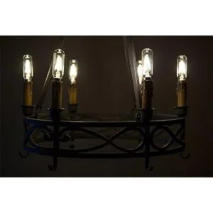 HEROLED T8DS2WWW27 Bombilla LED de filamento antiguo