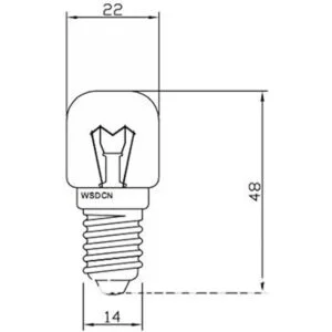 Paquete de 2 unidades gestionado por Amazon WSDCN E14_3