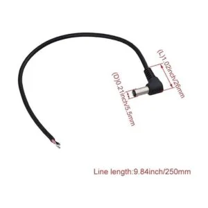 BQLZR Cable adaptador de ángulo recto de corriente_4