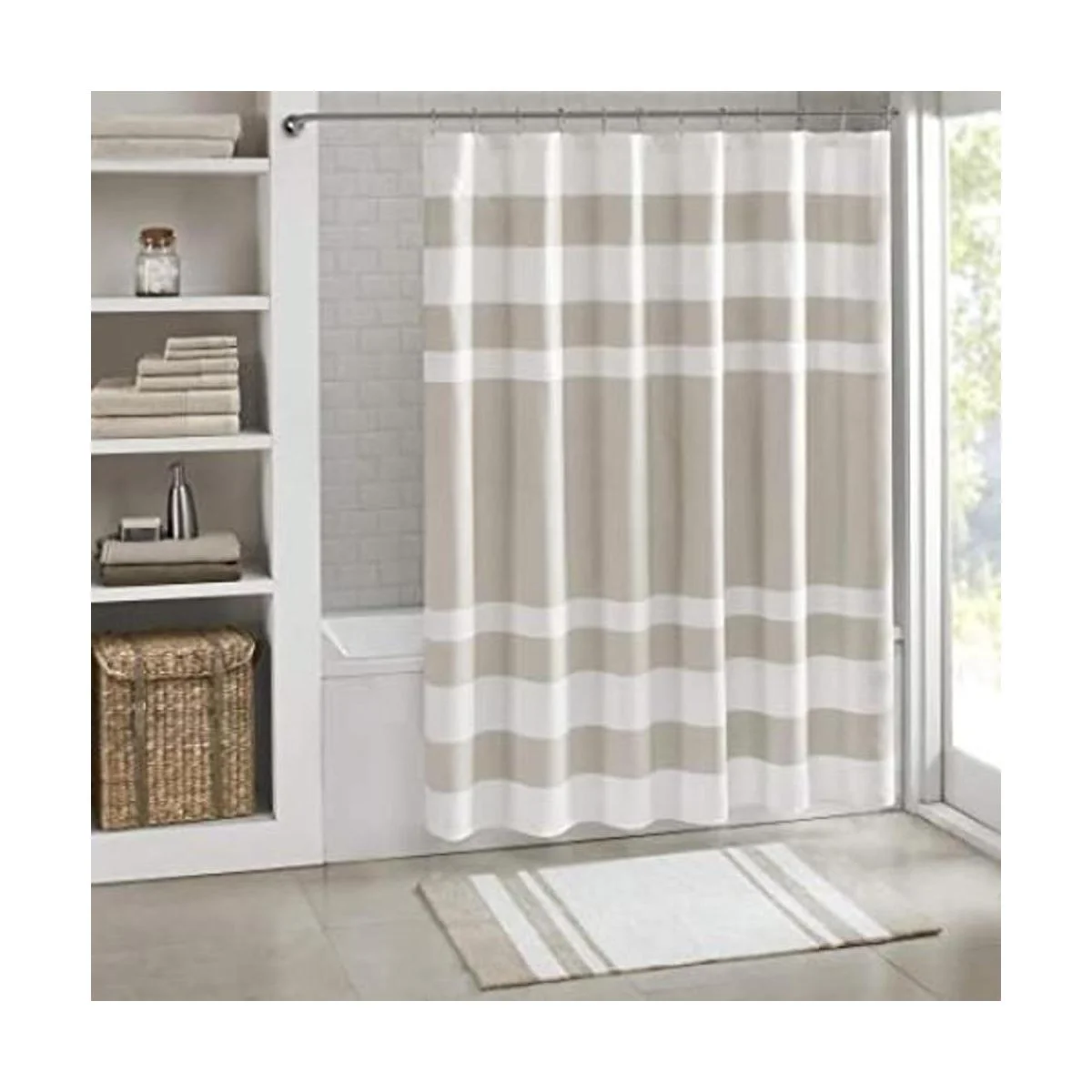 Tapete de baño reversible de algodón_1