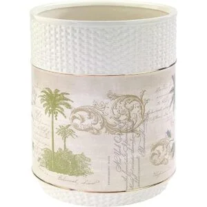 Avanti Linens Colony Palm Collection Basket Marfil_2