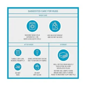 Tapete de baño reversible de algodón_3