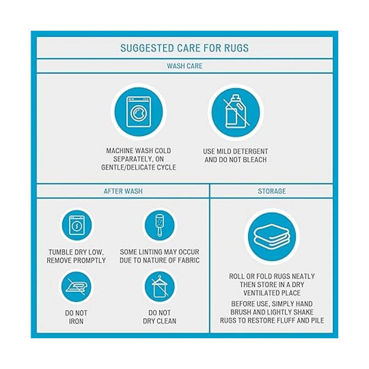 Tapete de baño reversible de algodón_3