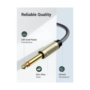 Cables Ugreen cable distribuidor en Y enchapado en oro_4