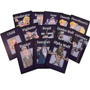 Juego para fiestas Werewolf idioma español no garantizado._4