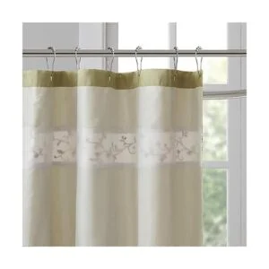 Cortina de ducha bordada Serene_3