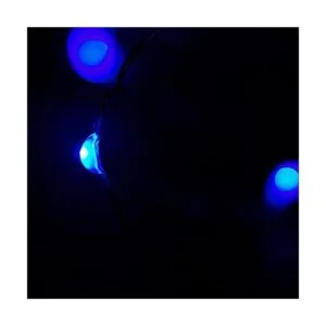 Cadena de luces LED RTGS de 60 ledes funciona con pilas