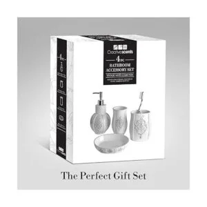 Creative Scents juego de accesorios de lujo para baño 4